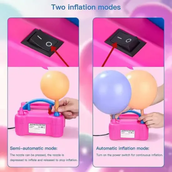 Elektrikli Balon Şişirme Makinesi resmi