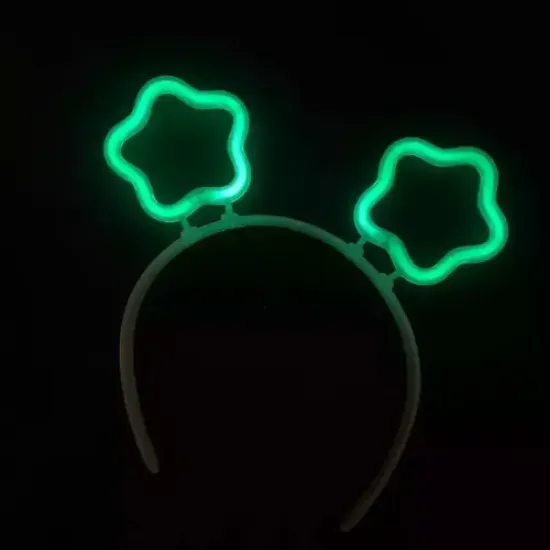 Glow Stick Karanlıkta Yanan Fosforlu Yıldız Taç 12 Adet resmi