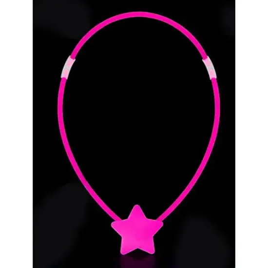 Glow Stick Yıldız Kolye resmi