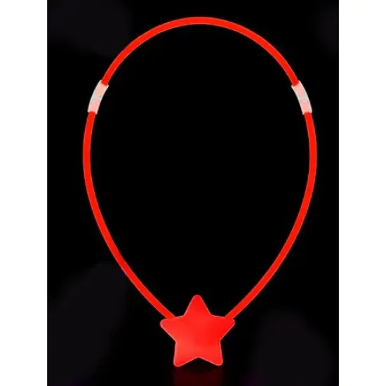 Glow Stick Yıldız Kolye resmi