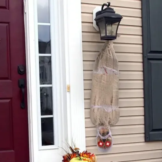 Halloween Sensörlü Işıklı Hareketli Mumya resmi