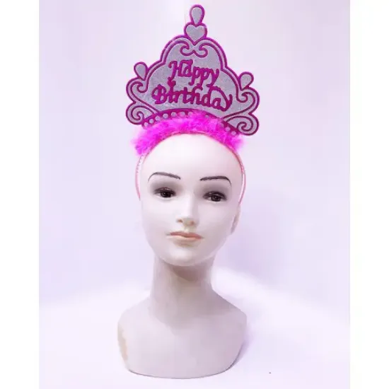 Happy Birthday Neon Tacı resmi