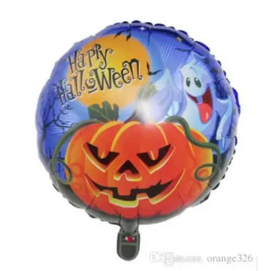 Happy Halloween Folyo Balon 18 inç resmi
