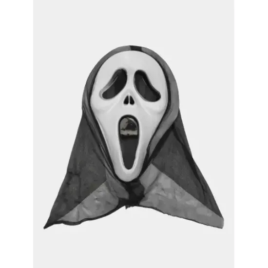 Kapşonlu Çığlık Maskesi Scream Maskesi 33x21 cm resmi