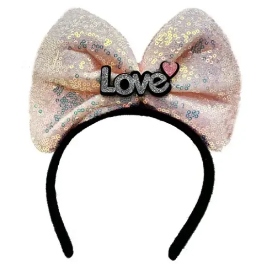 Led Işıklı Love Taç resmi