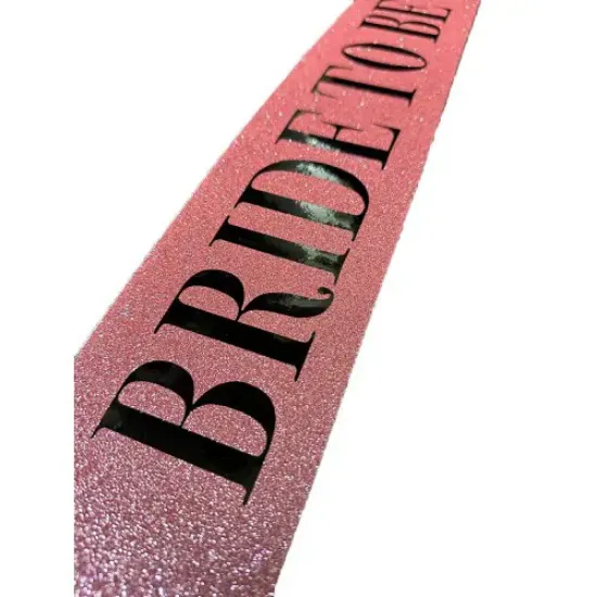Pembe Bride To Be Kuşak Kemer resmi
