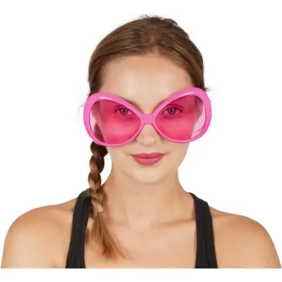 Pembe Yeşilçam Nostalji Parti Gözlüğü resmi