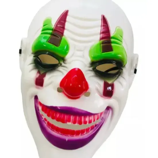 Psikopat Palyaço Temalı Joker Maskesi  resmi