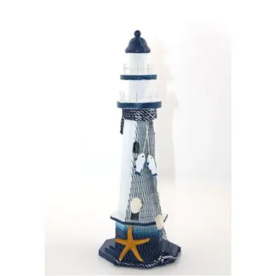 Ahşap Marin Deniz Feneri Model 10 resmi