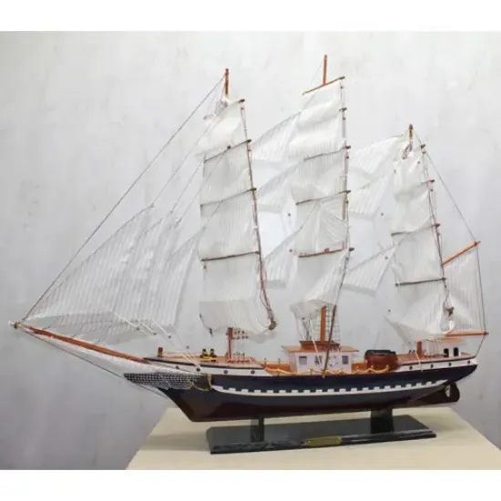 Ahşap Yelken Gemi Model 4 resmi