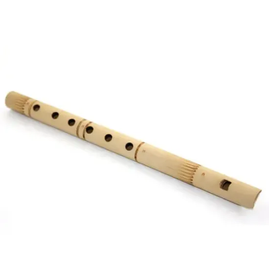 Bambu Flüt 30 Cm resmi