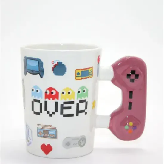 Game Over Porselen Kupa Bardak Model 2  resmi