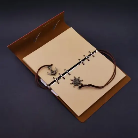 Gri Defter Ve Beyaz Kalem Kutulu Set resmi