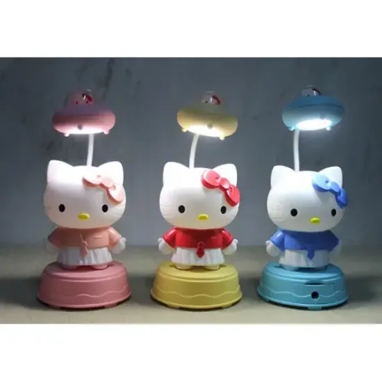 Hello Kitty Masa Lambası Model 2  resmi