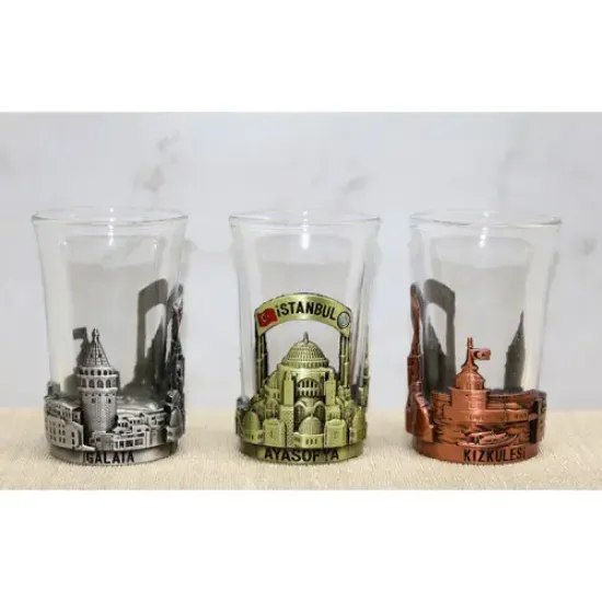 İstanbul Temalı Shot Bardak  resmi