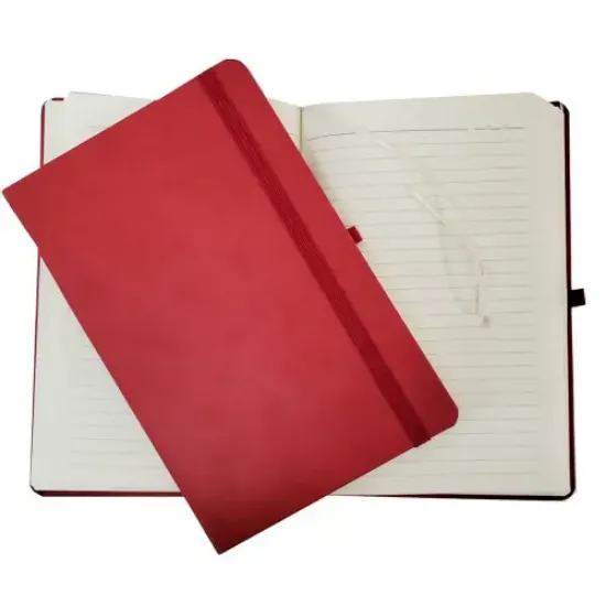 Kırmızı Renk Termo Deri Defter resmi