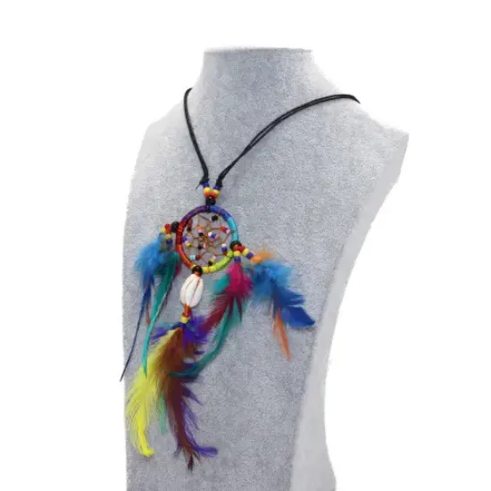 Kolyeli Rüya Kapanı Dreamcatcher  resmi
