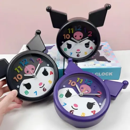 Kuromi Masa Üstü Çalar Saat Model 1  resmi
