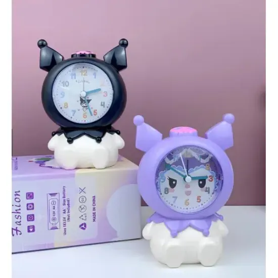 Kuromi Masa Üstü Çalar Saat Model 2  resmi
