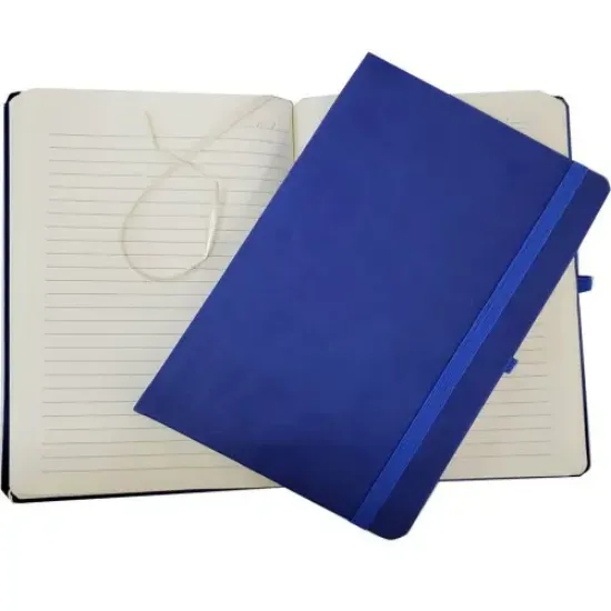 Mavi Renk Termo Deri Defter resmi