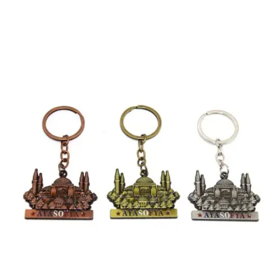 Metal Ayasofya Anahtarlık  resmi