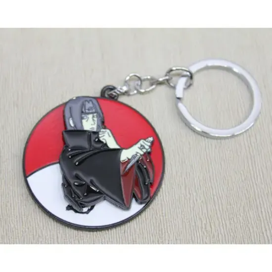 Metal Dönen Itachi Uchiha Anahtarlık  resmi