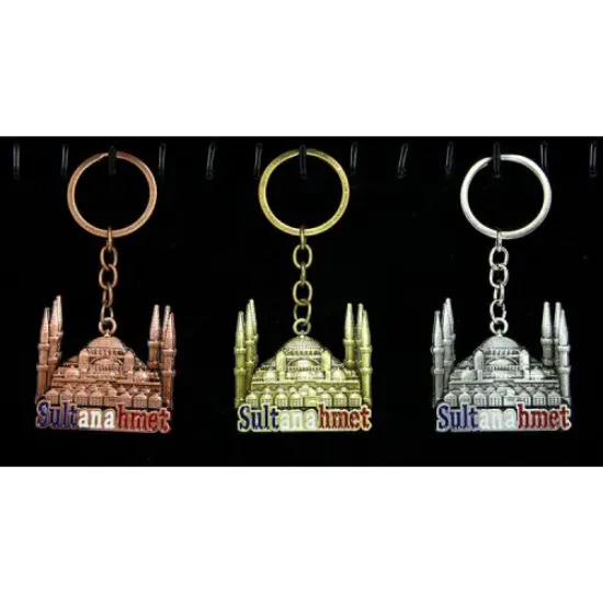 Metal Sultanahmet Anahtarlık Model 2 resmi