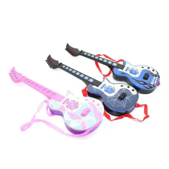 Müzikli Ledli Gitar  resmi