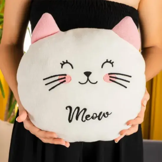 Peluş Kedi Yastık resmi