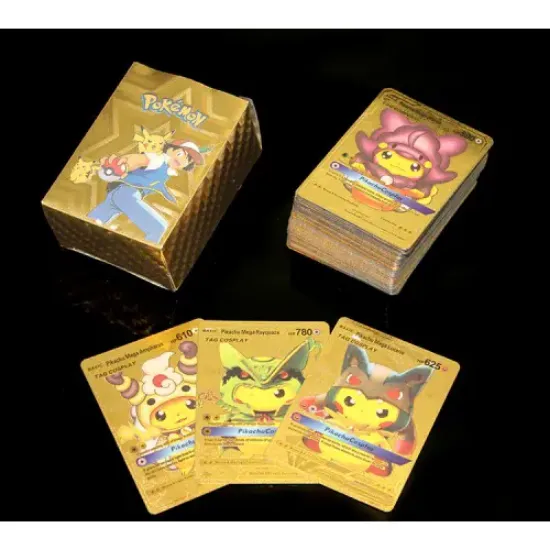 Pokemon Oyun Kartı Altın Deste Model 2  resmi