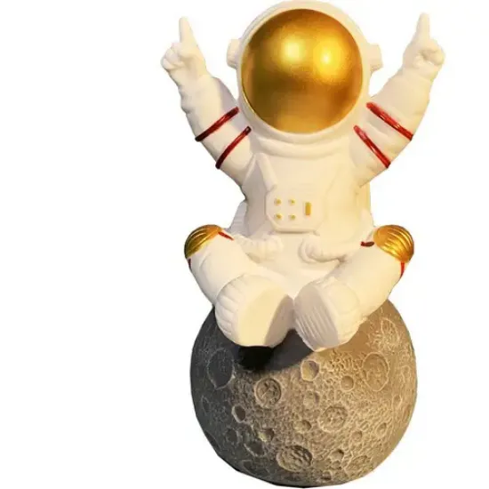Polyester Astronot Bluetooth Hoparlör  resmi