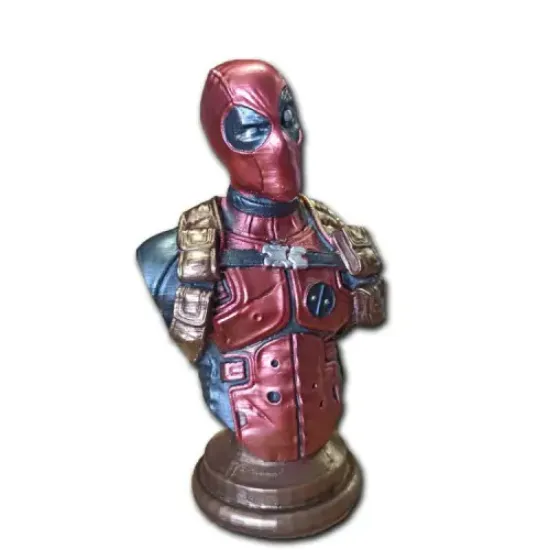 Polyester Deadpool Figür Küçük Boy resmi