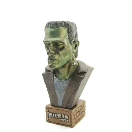 Polyester Frankestein Büst Büyük Boy resmi