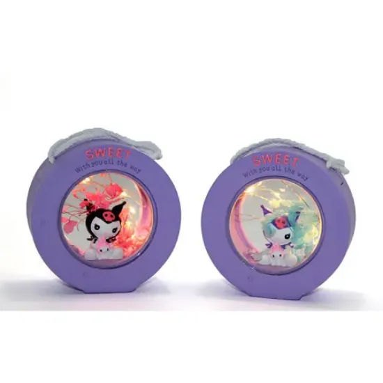 Polyester Kuromi Masa Üstü Lamba Model 2  resmi