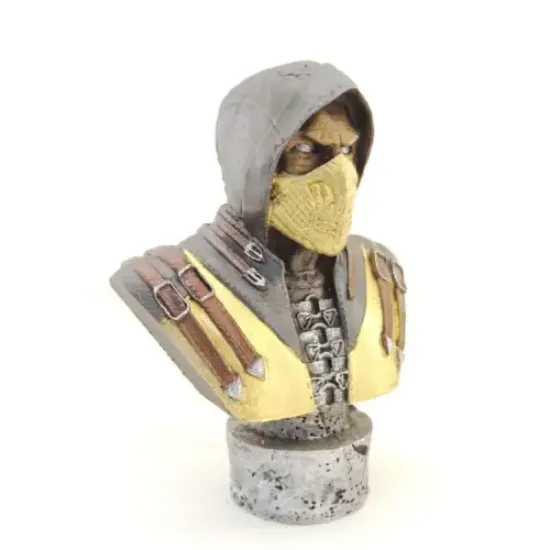 Polyester Scorpion Büst Küçük Boy resmi