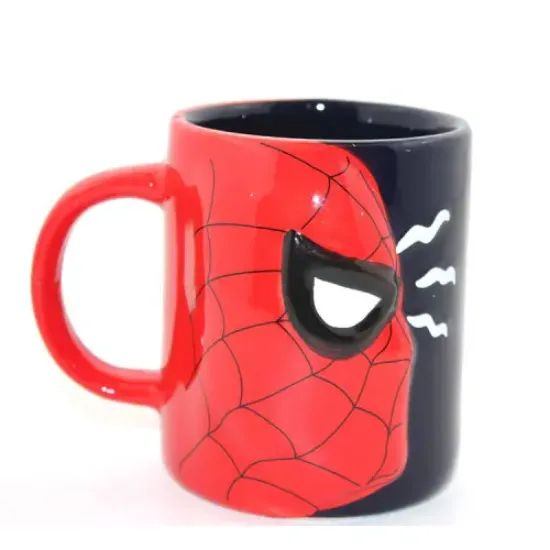 Porselen Spiderman Kupa Bardak  resmi