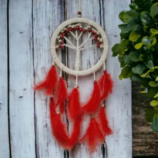 Rüya Kovan Hayat Ağacı Dream Catcher resmi