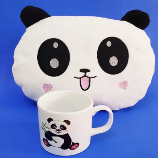 Sevimli Panda Hediye Seti resmi
