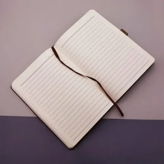 Tarihsiz Ajanda Defter Siyah Renk  resmi