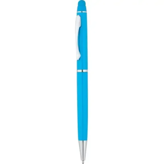 Touchpen Dokunmatik Turkuaz Metal Kalem resmi