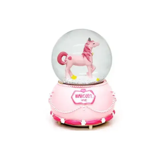 Unicorn Işıklı Kar Küresi resmi
