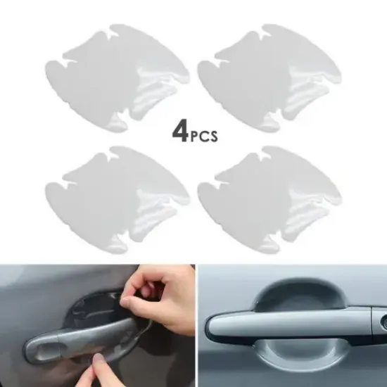 Araba Kapı Kolu Koruyucu Film (4lü Set) resmi