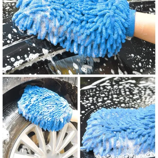 Mikrofiber Araç Yıkama Eldiveni resmi