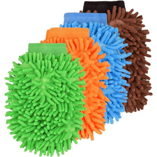 Mikrofiber Araç Yıkama Eldiveni resmi