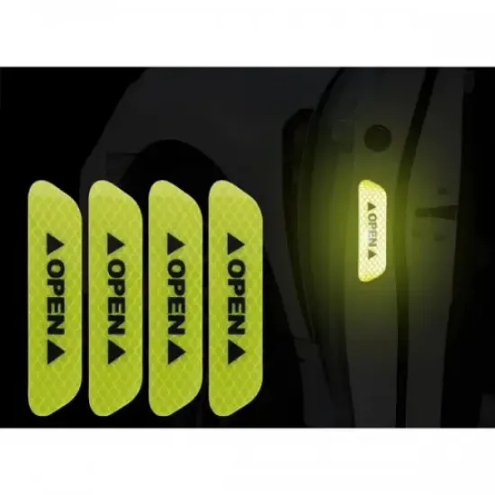 Reflektif Araç Kapı Stickerı resmi