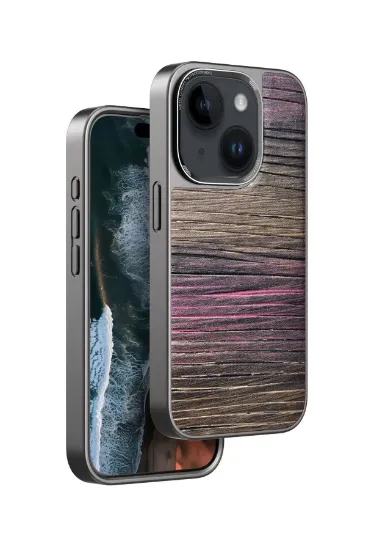 Venco iPhone 15 Wave Kapak - Pembe resmi