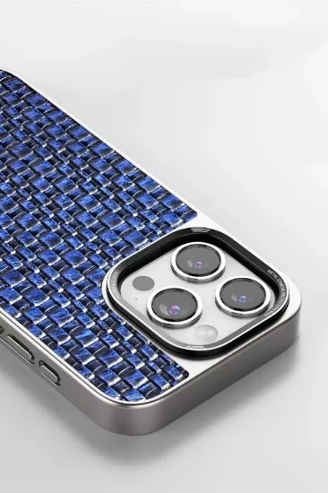 Venco iPhone 15 Pro Brand Kapak - Gümüş resmi