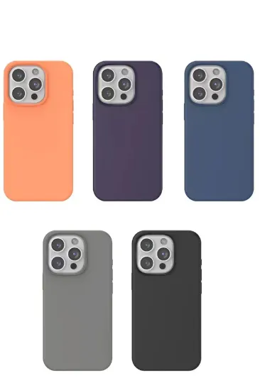 Venco iPhone 14 Pro Max Home Magsafe Kapak - Lacivert resmi
