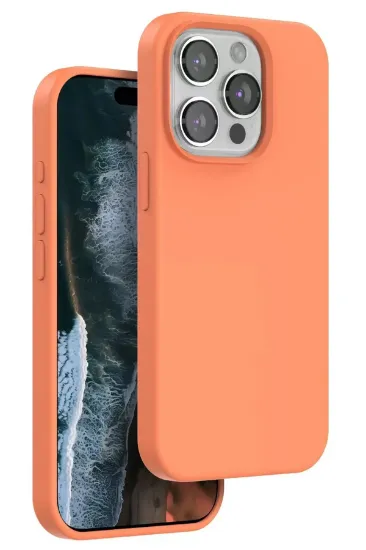 Venco iPhone 14 Pro Max Home Magsafe Kapak - Turuncu resmi
