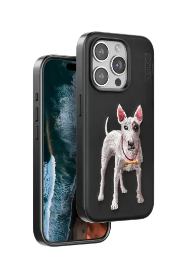 Venco iPhone 14 Pro Max Perma Desenli Kapak - Siyah resmi